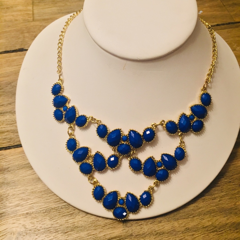Blue necklace